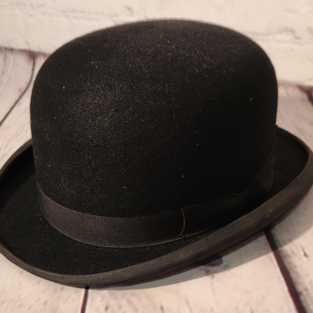 GA Dunn&CoClassic Black Bowler Hat London Vintage